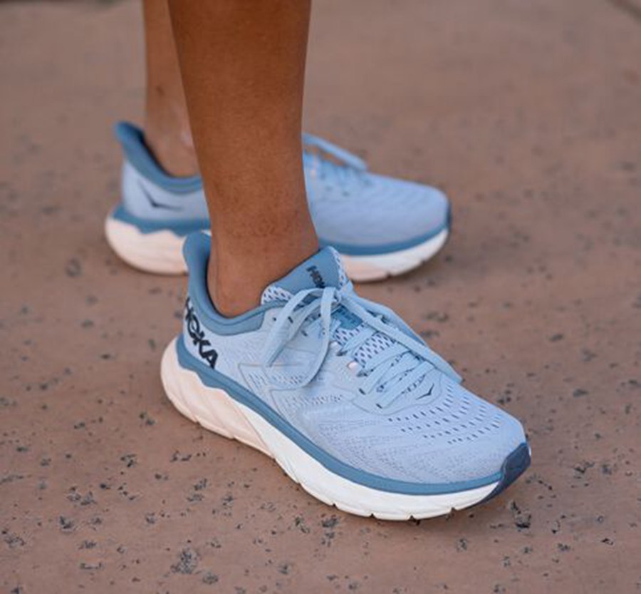 Zapatillas Running Hoka One One Mujer - Arahi 5 - Azules - QTF106875